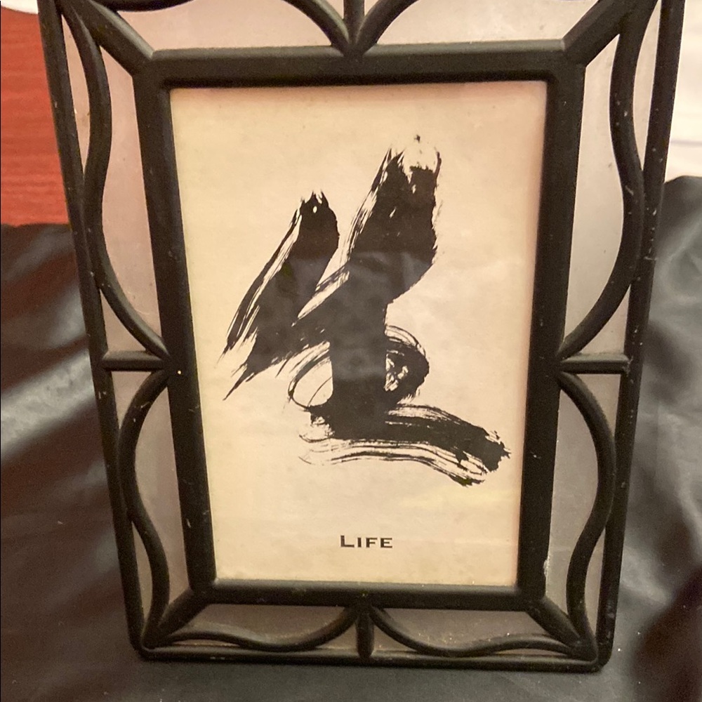 Black Framed Art Print
